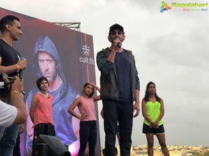 Hrithik Roshan Promotes Fitness At Inorbit Mall