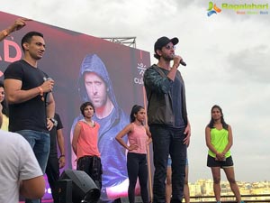 Hrithik Roshan Promotes Fitness At Inorbit Mall