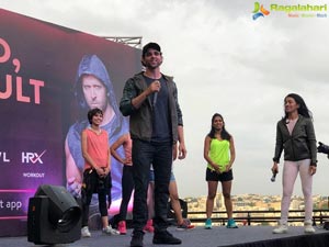 Hrithik Roshan Promotes Fitness At Inorbit Mall
