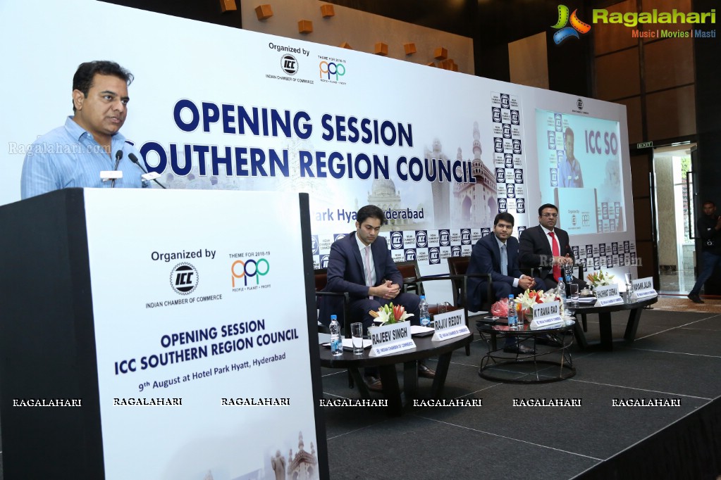 Announcement of ICC Southern Regional Council by Indian Chamber of Commerce (ICC)