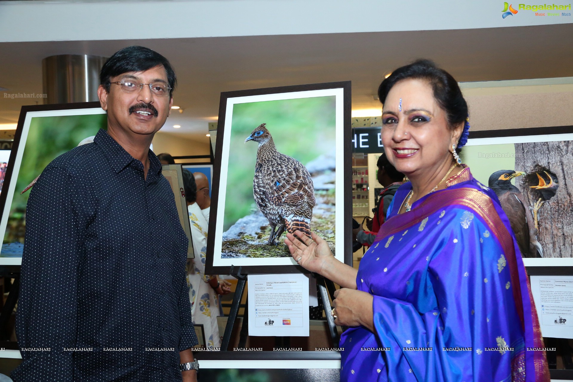 Indian Birds Photo Exhibition at Exotica Atrium, GVK One Mall, Hyderabad