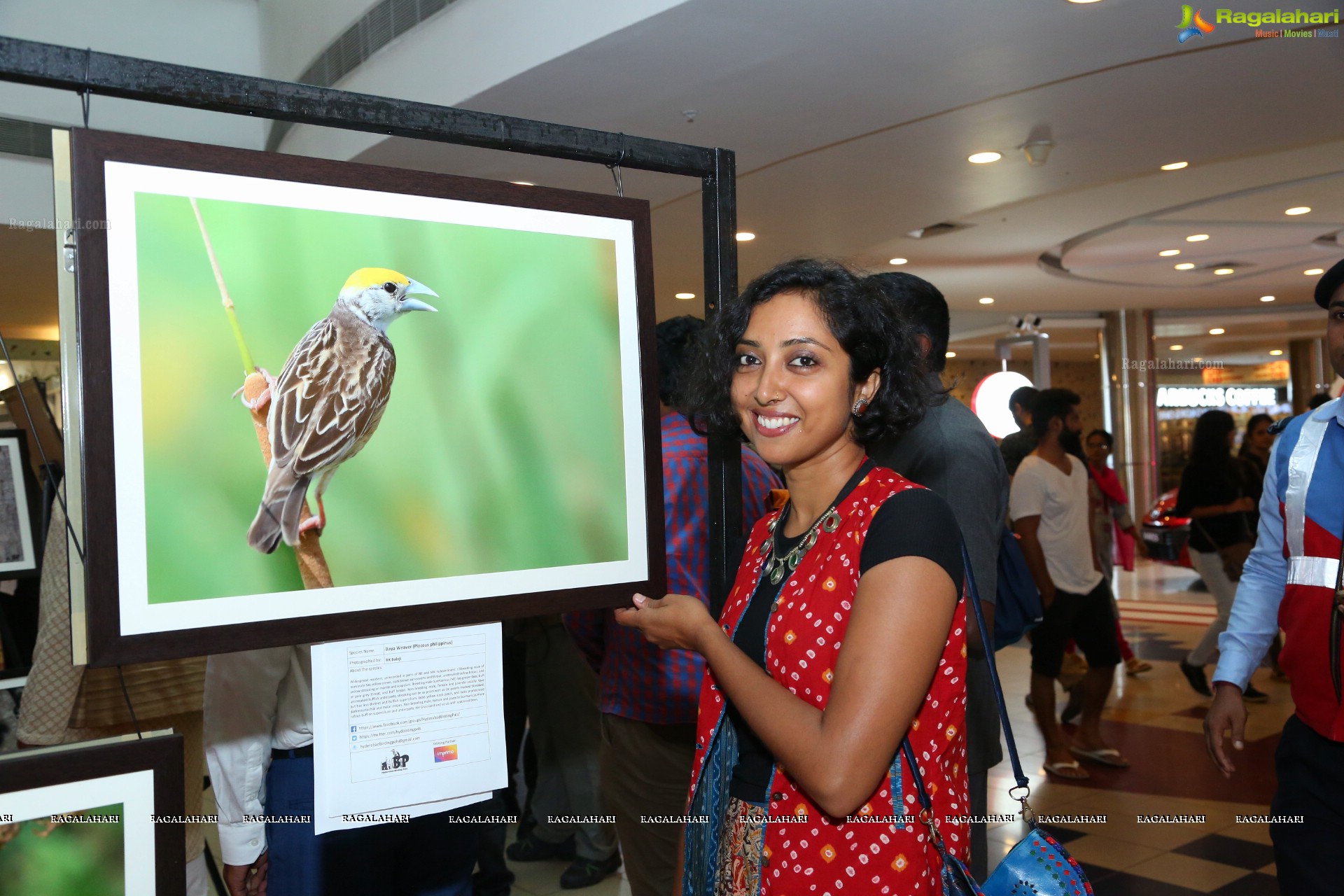 Indian Birds Photo Exhibition at Exotica Atrium, GVK One Mall, Hyderabad