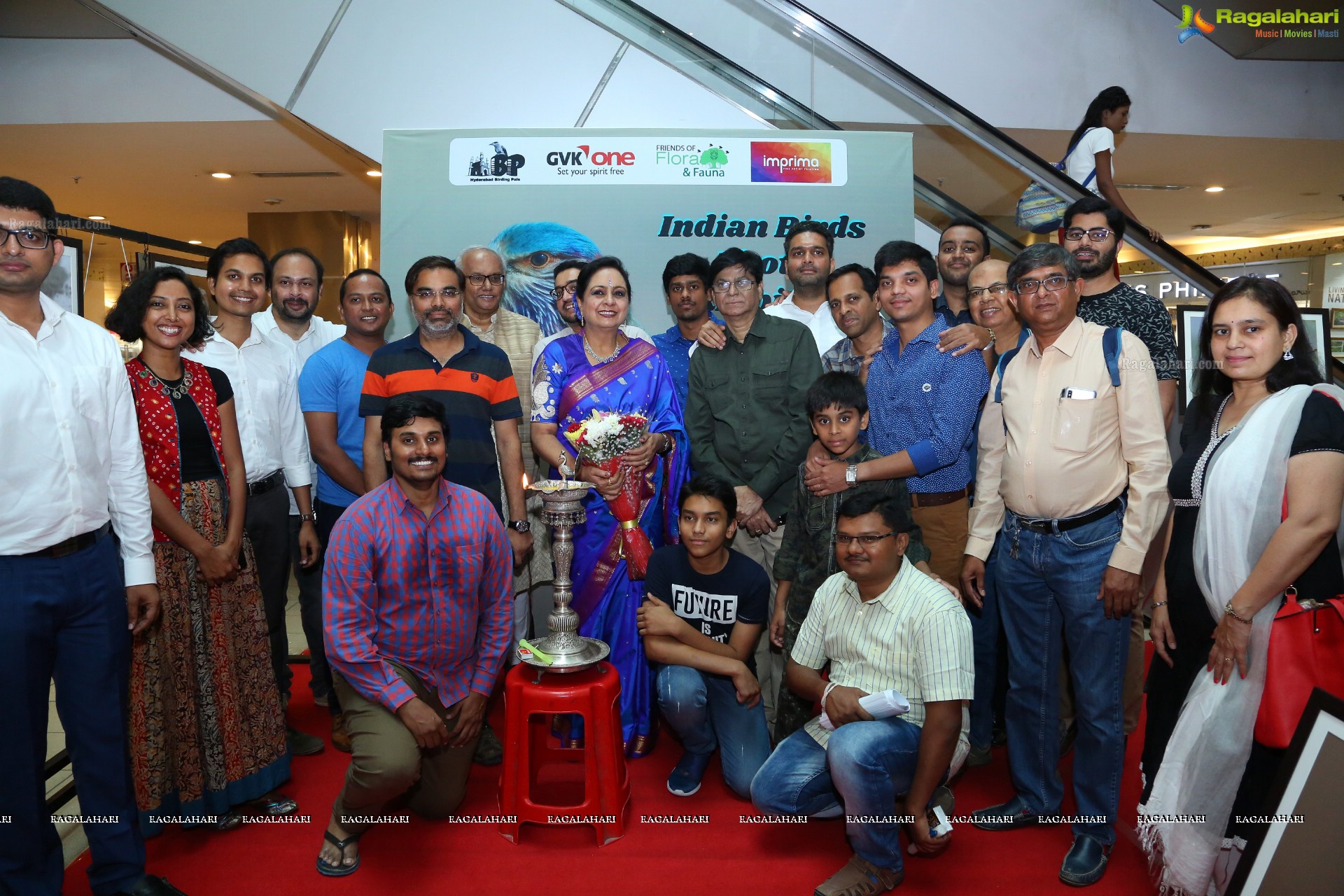 Indian Birds Photo Exhibition at Exotica Atrium, GVK One Mall, Hyderabad