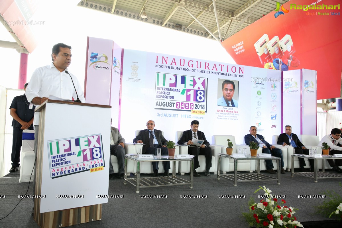 IT Minister KTR participated in the inaugural ceremony of IMPLEX 2018 