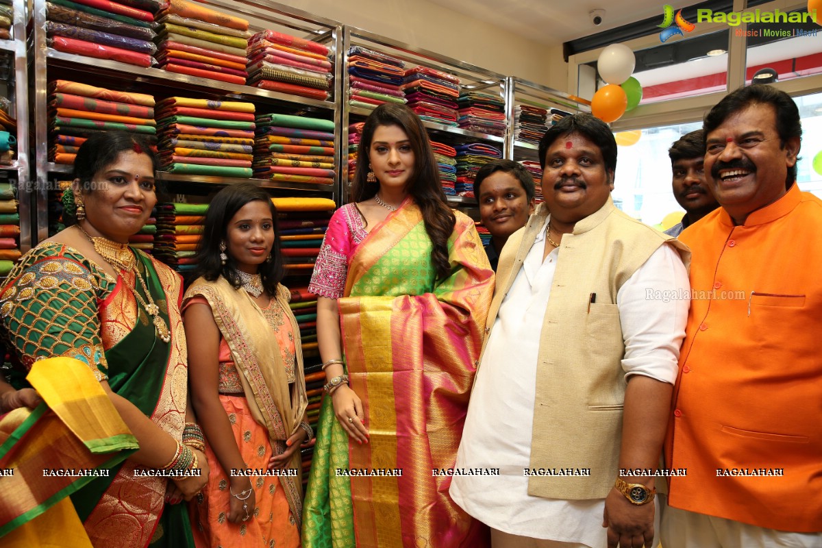 Payal Rajput launches Kalyana Maha Lakshmi Shopping Mall at Kothapet, Hyderabad