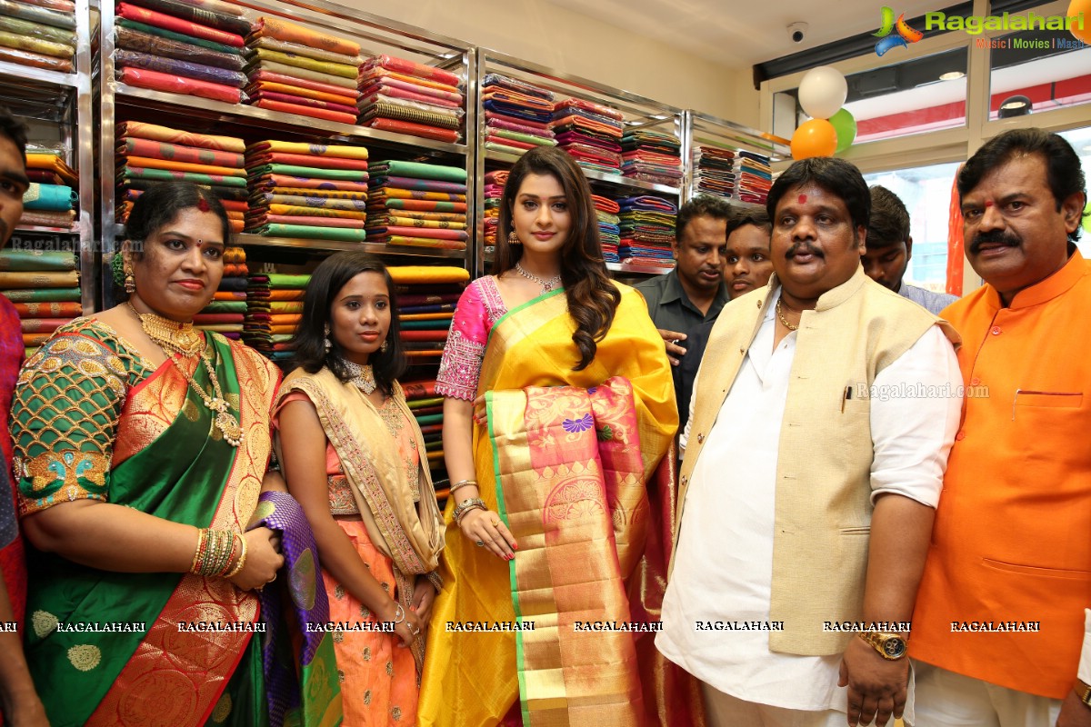 Payal Rajput launches Kalyana Maha Lakshmi Shopping Mall at Kothapet, Hyderabad