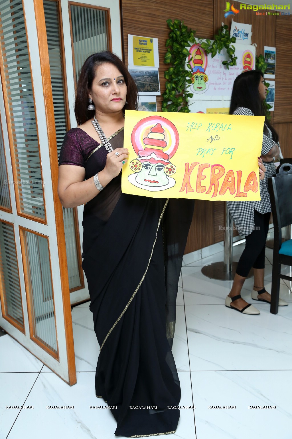 Queens Lounge - Hats Off to The Real Heroes at Kerala Floods Event by Sneha Chowdary at A'La Liberty, Hyderabad