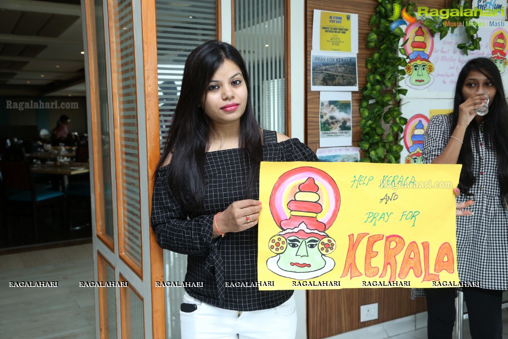 Queens Lounge - Hats Off to The Real Heroes at Kerala Floods Event by Sneha Chowdary at A'La Liberty, Hyderabad