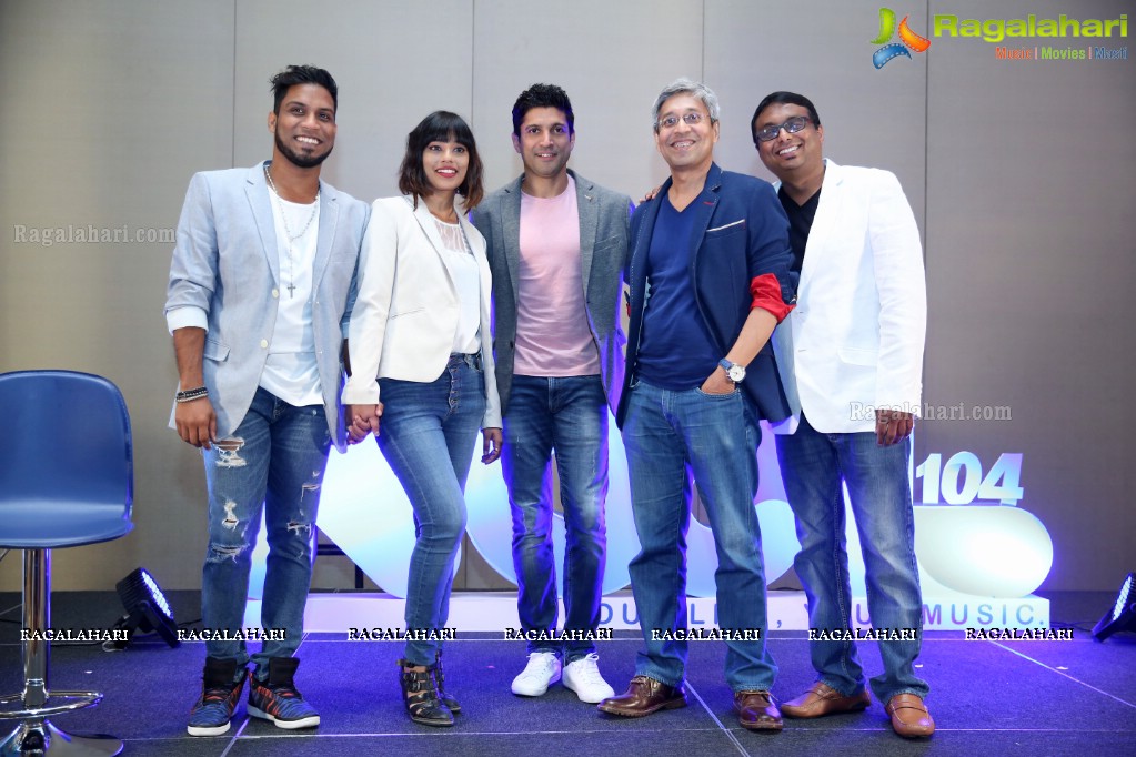 Farhan Akhtar launches Kool 104 Radio Station in Hyderabad