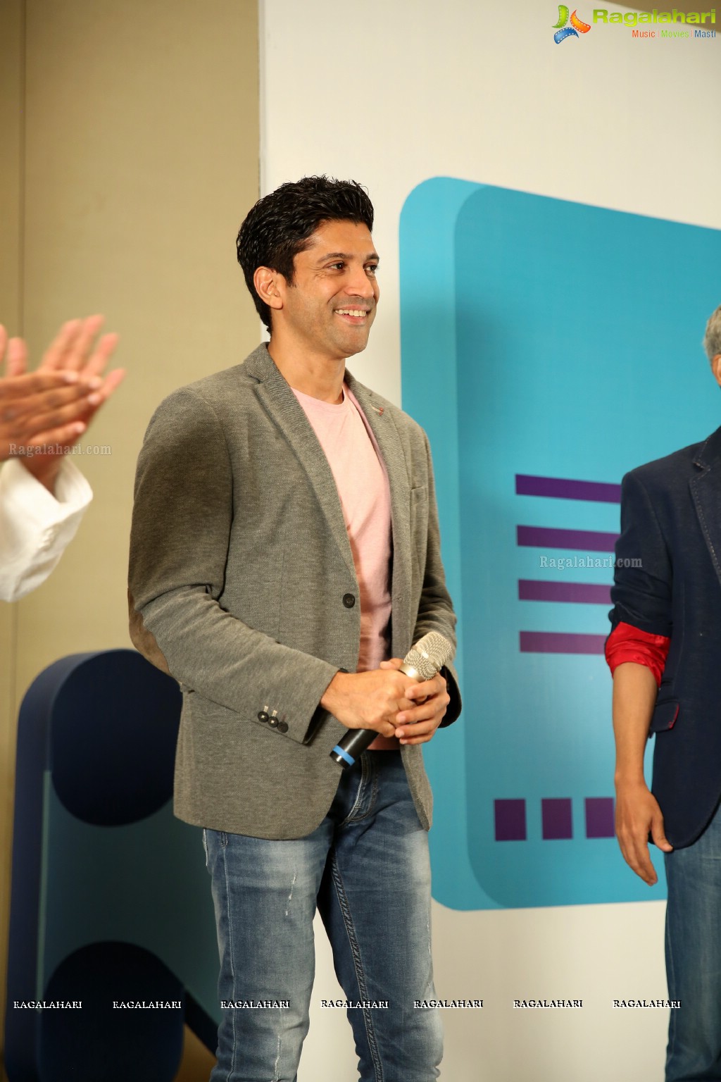 Farhan Akhtar launches Kool 104 Radio Station in Hyderabad