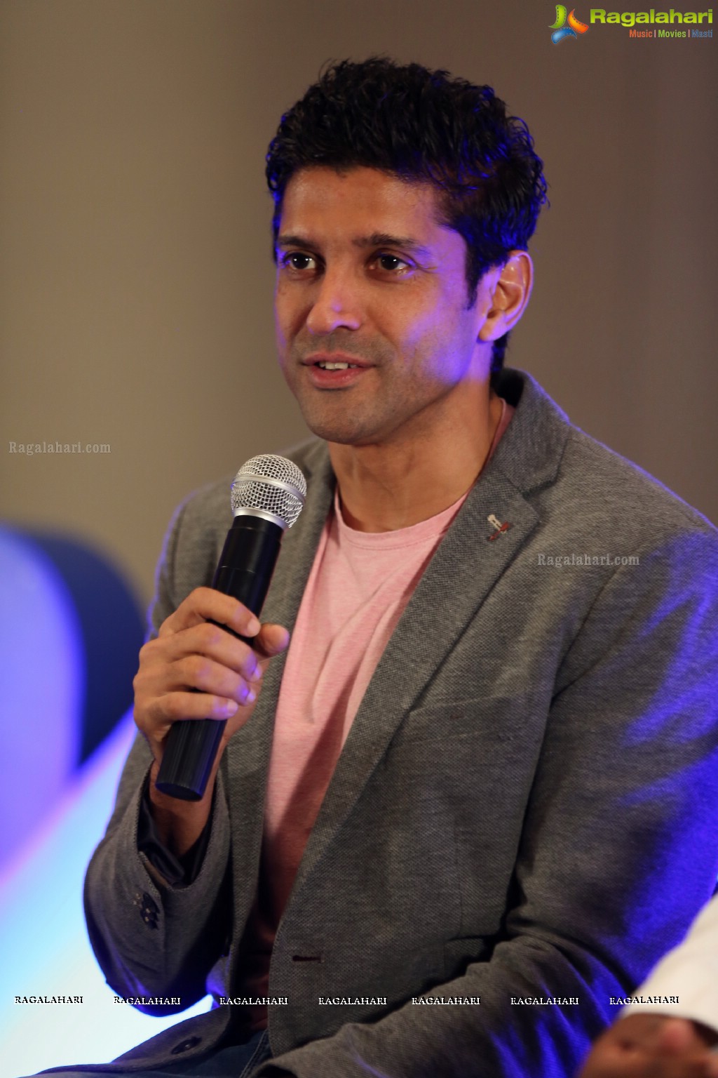 Farhan Akhtar launches Kool 104 Radio Station in Hyderabad