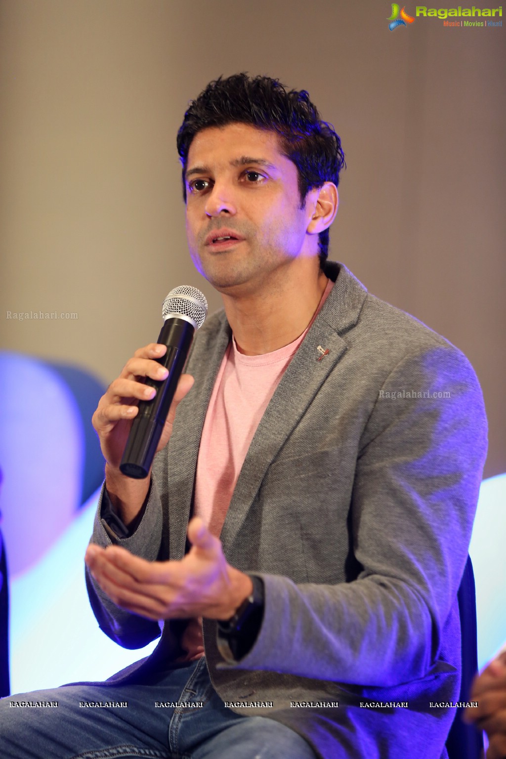 Farhan Akhtar launches Kool 104 Radio Station in Hyderabad