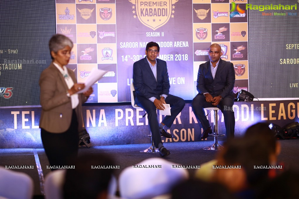 Telangana Premier Kabaddi League - Season 2 Launch @ Hotel Green Park