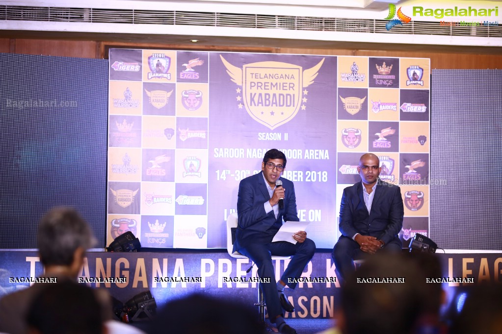 Telangana Premier Kabaddi League - Season 2 Launch @ Hotel Green Park