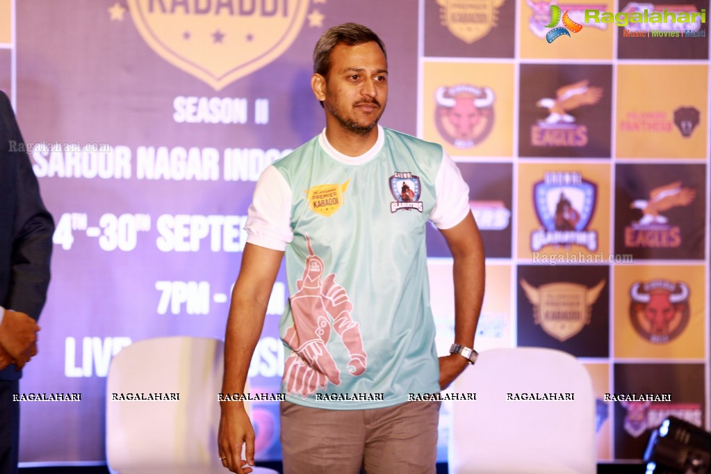 Telangana Premier Kabaddi League - Season 2 Launch @ Hotel Green Park