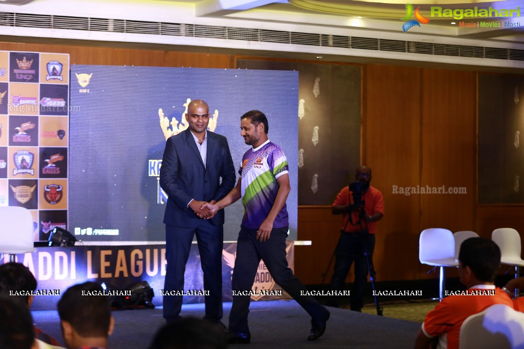 Telangana Premier Kabaddi League - Season 2 Launch @ Hotel Green Park