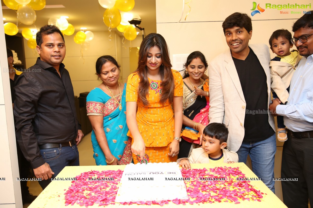 BE YOU Family Salon & Bridal Studio Launched by Actress Manali Rathod