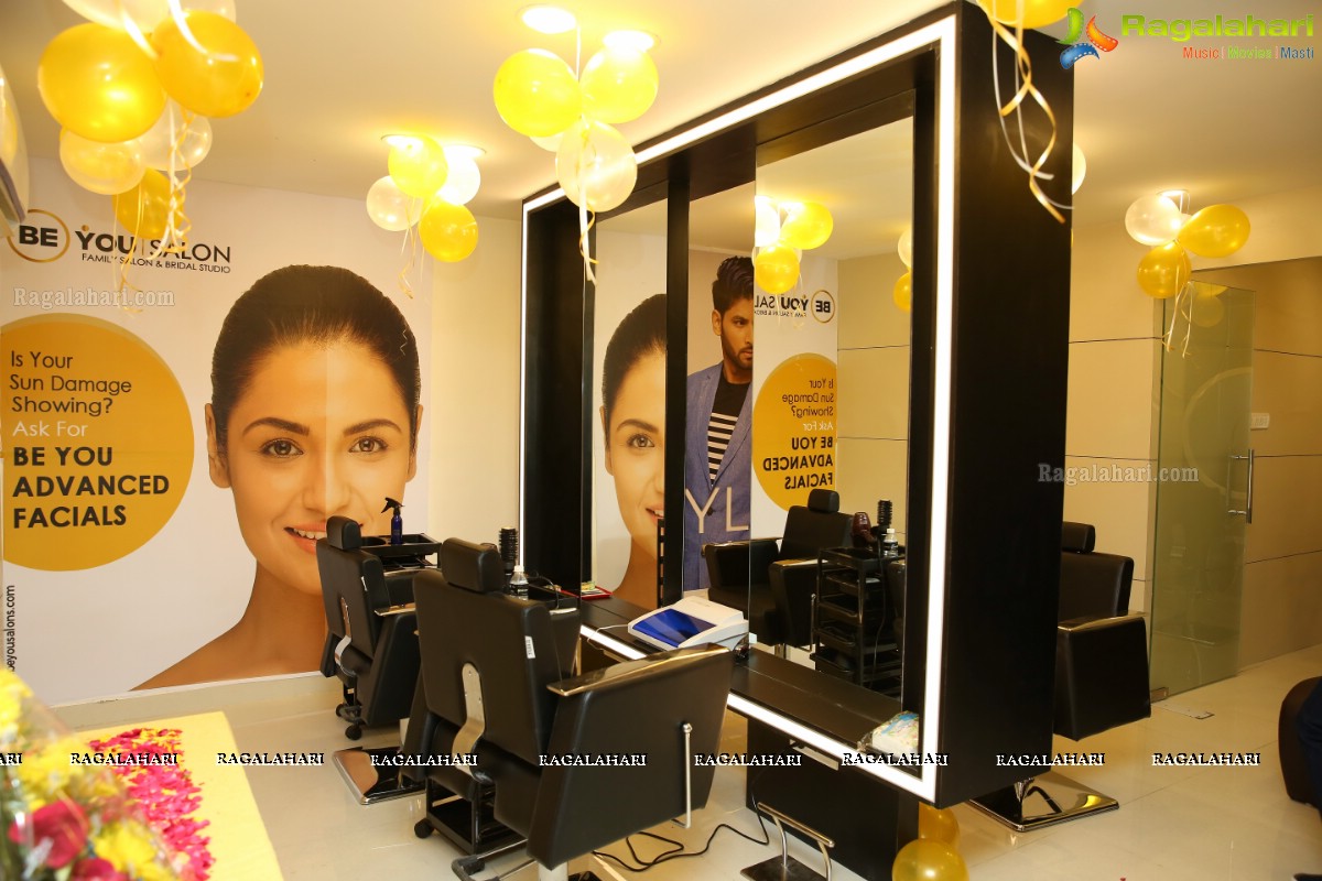 BE YOU Family Salon & Bridal Studio Launched by Actress Manali Rathod