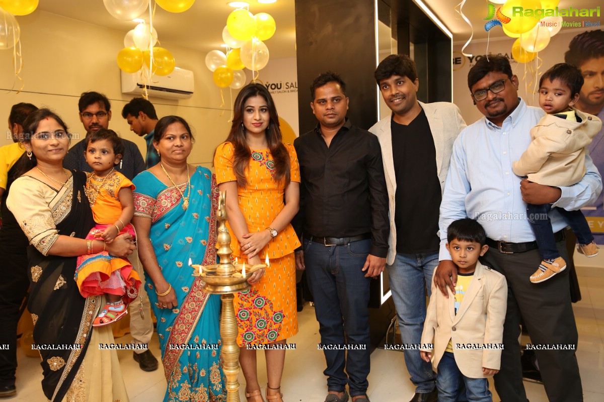 BE YOU Family Salon & Bridal Studio Launched by Actress Manali Rathod