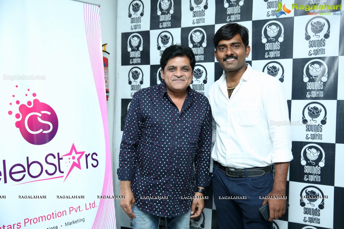 Me with Celebstars Poster Launch at Sounds & Spirits