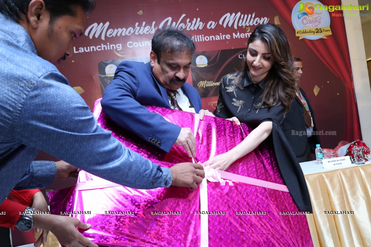 Soha Ali Khan launches Millionaires Club by Country Club, Hyderabad