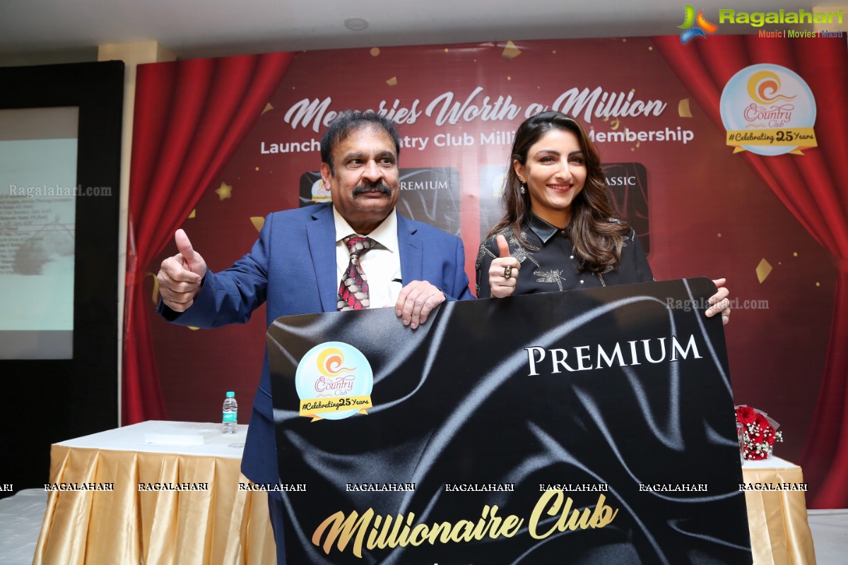 Soha Ali Khan launches Millionaires Club by Country Club, Hyderabad