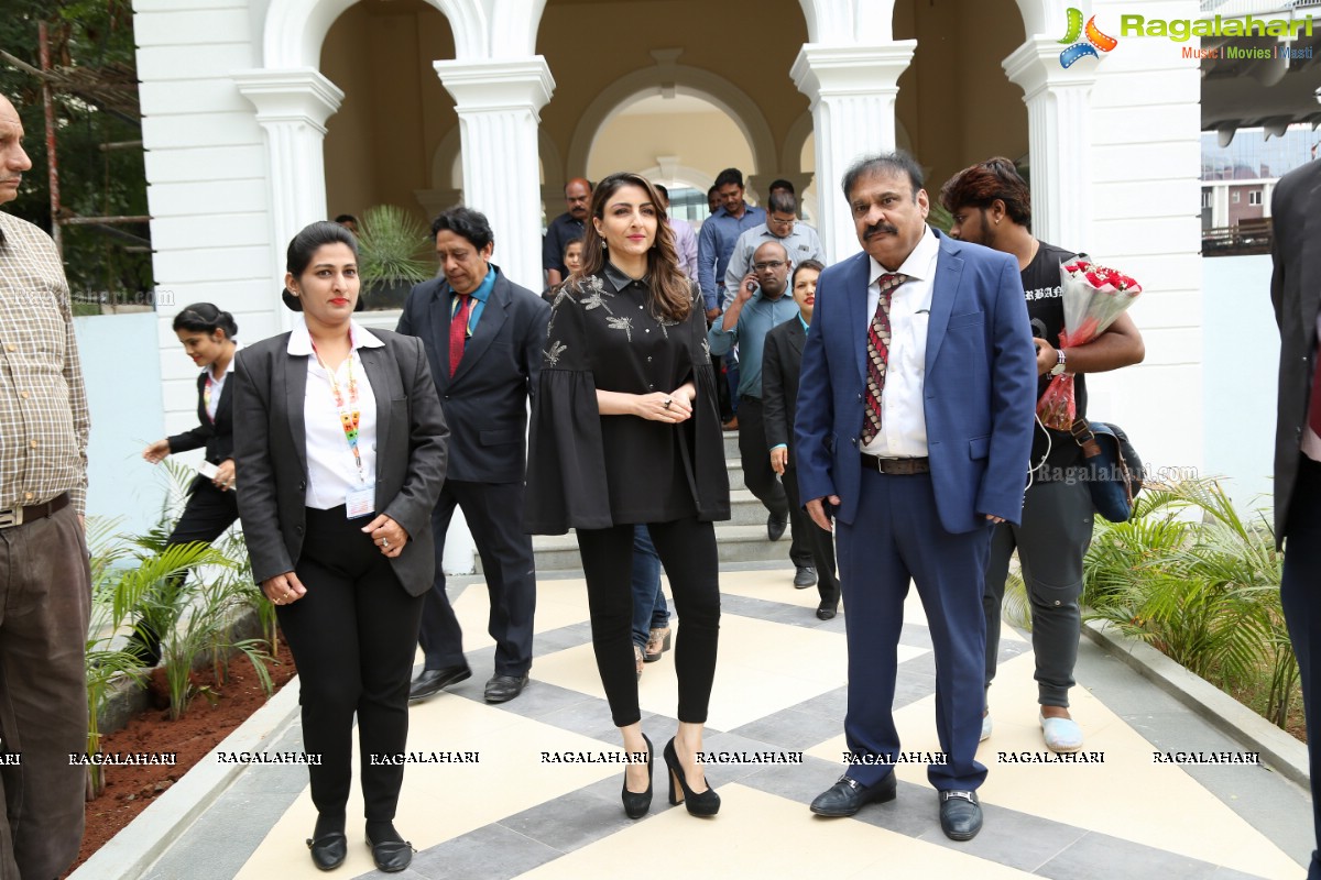 Soha Ali Khan launches Millionaires Club by Country Club, Hyderabad