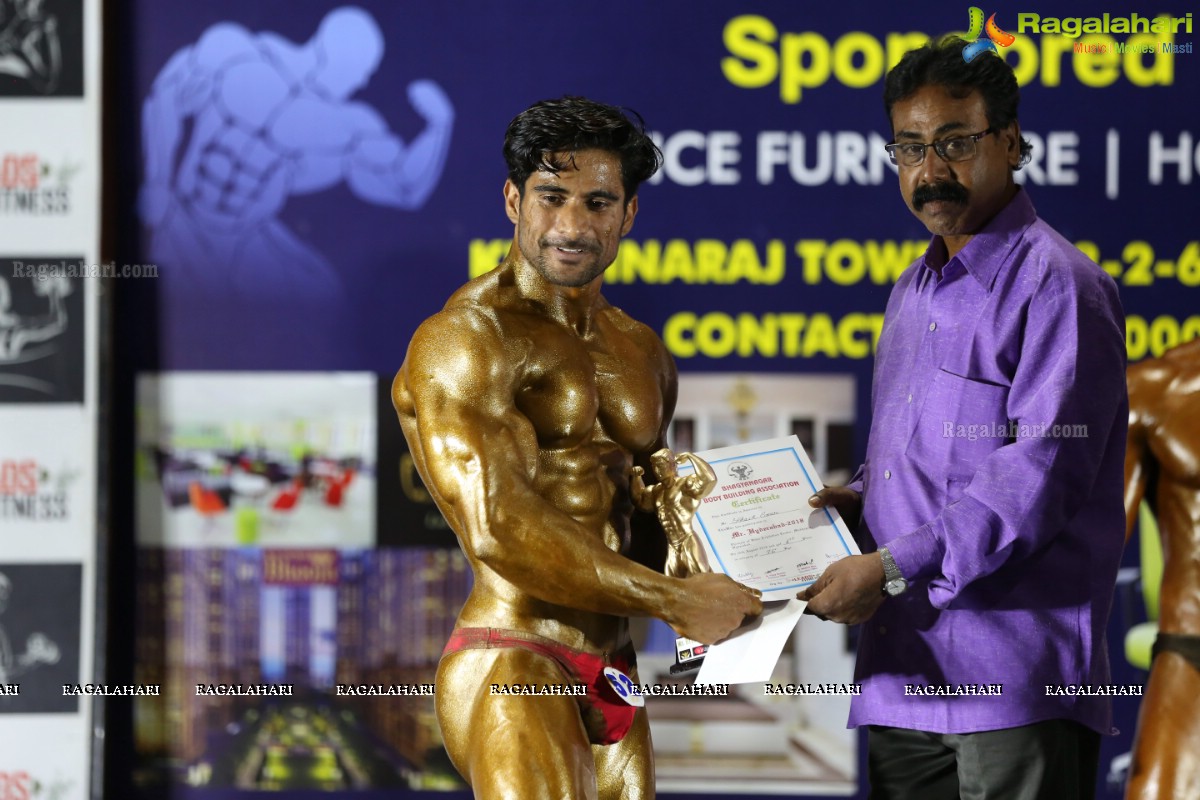 Mr Hyd 2018 Conducted By Bhagyanagar Bodybuilding Association at Hitex