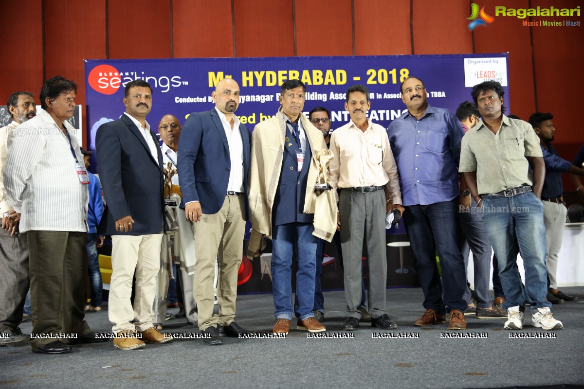 Mr Hyd 2018 Conducted By Bhagyanagar Bodybuilding Association at Hitex