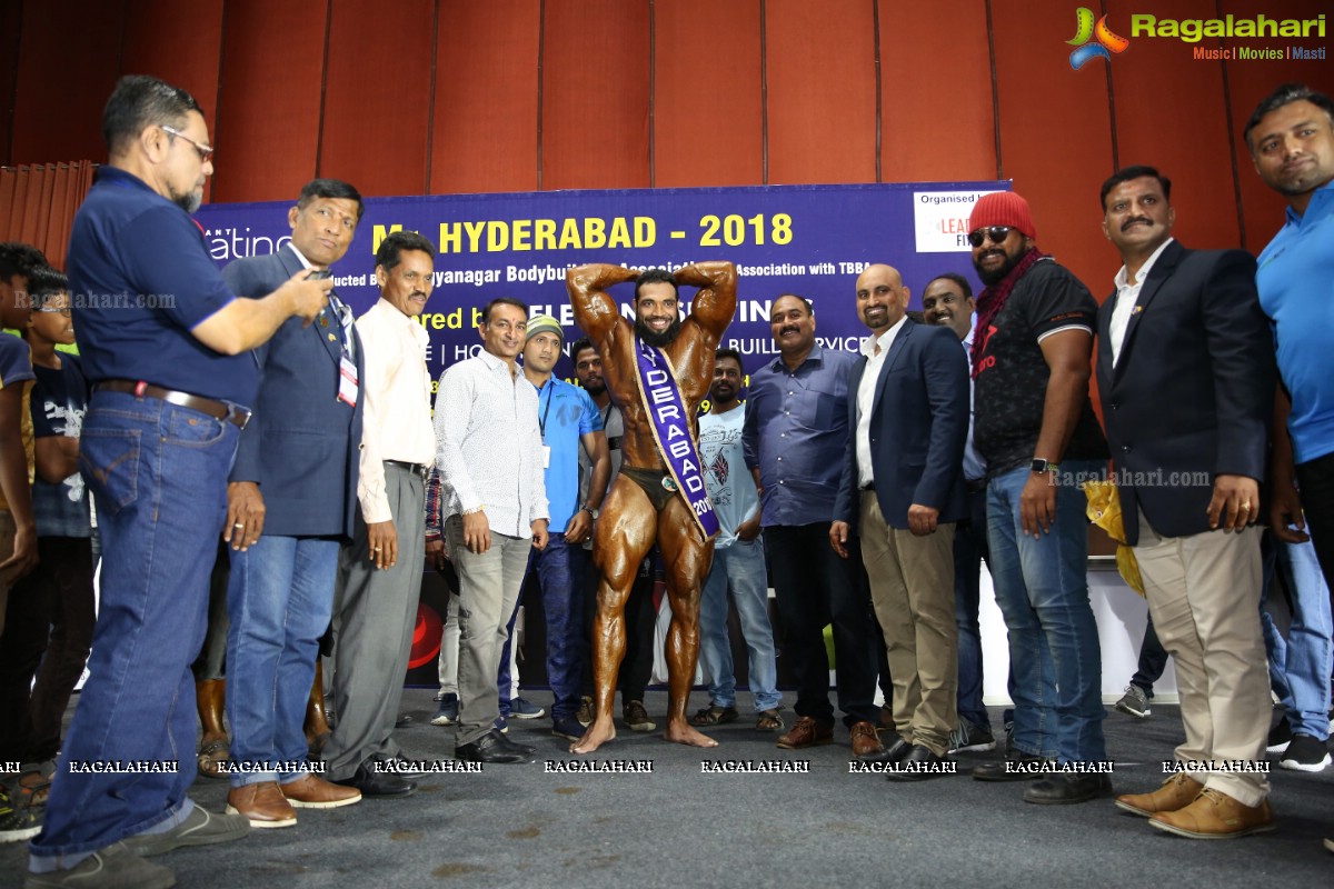 Mr Hyd 2018 Conducted By Bhagyanagar Bodybuilding Association at Hitex