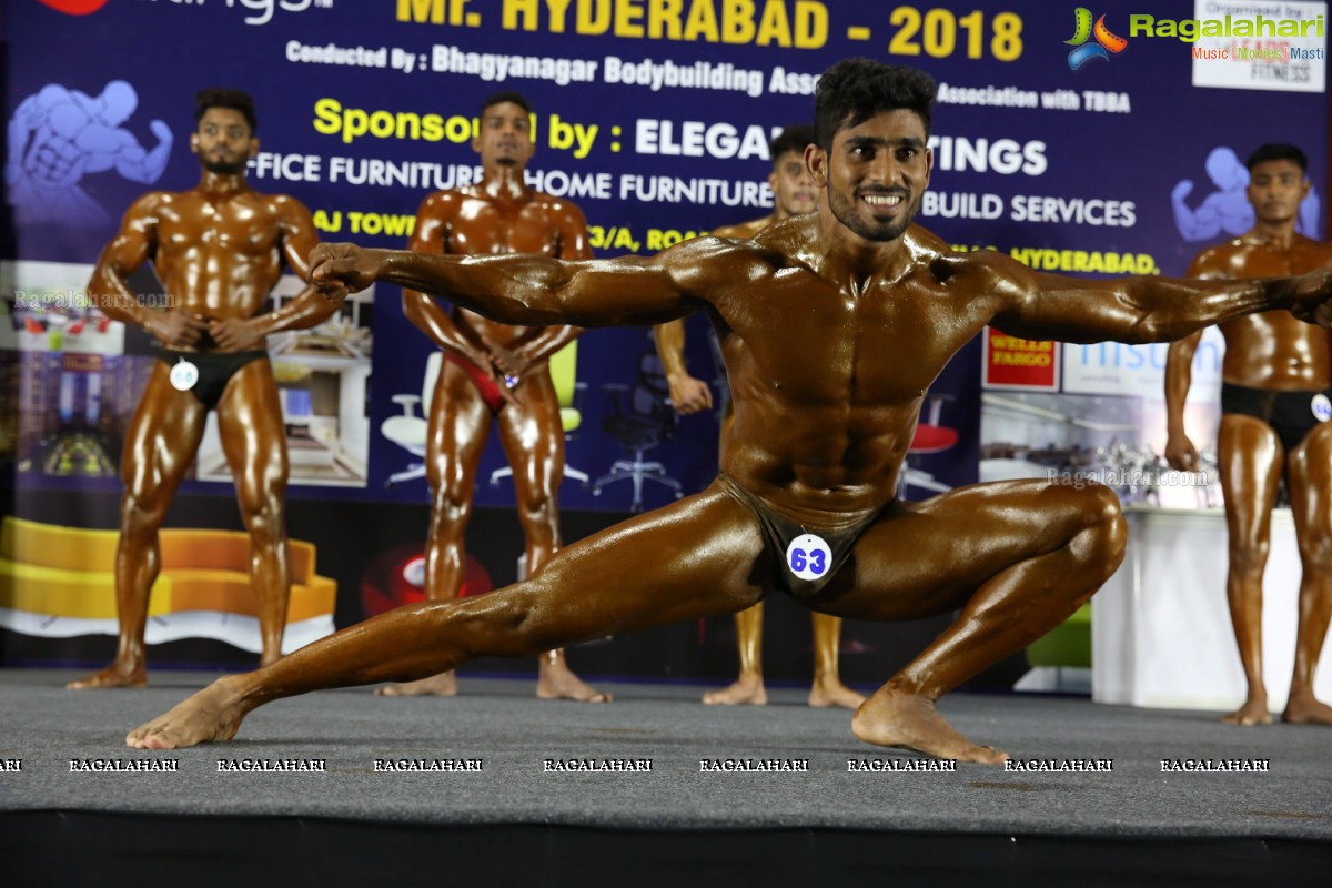 Mr Hyd 2018 Conducted By Bhagyanagar Bodybuilding Association at Hitex