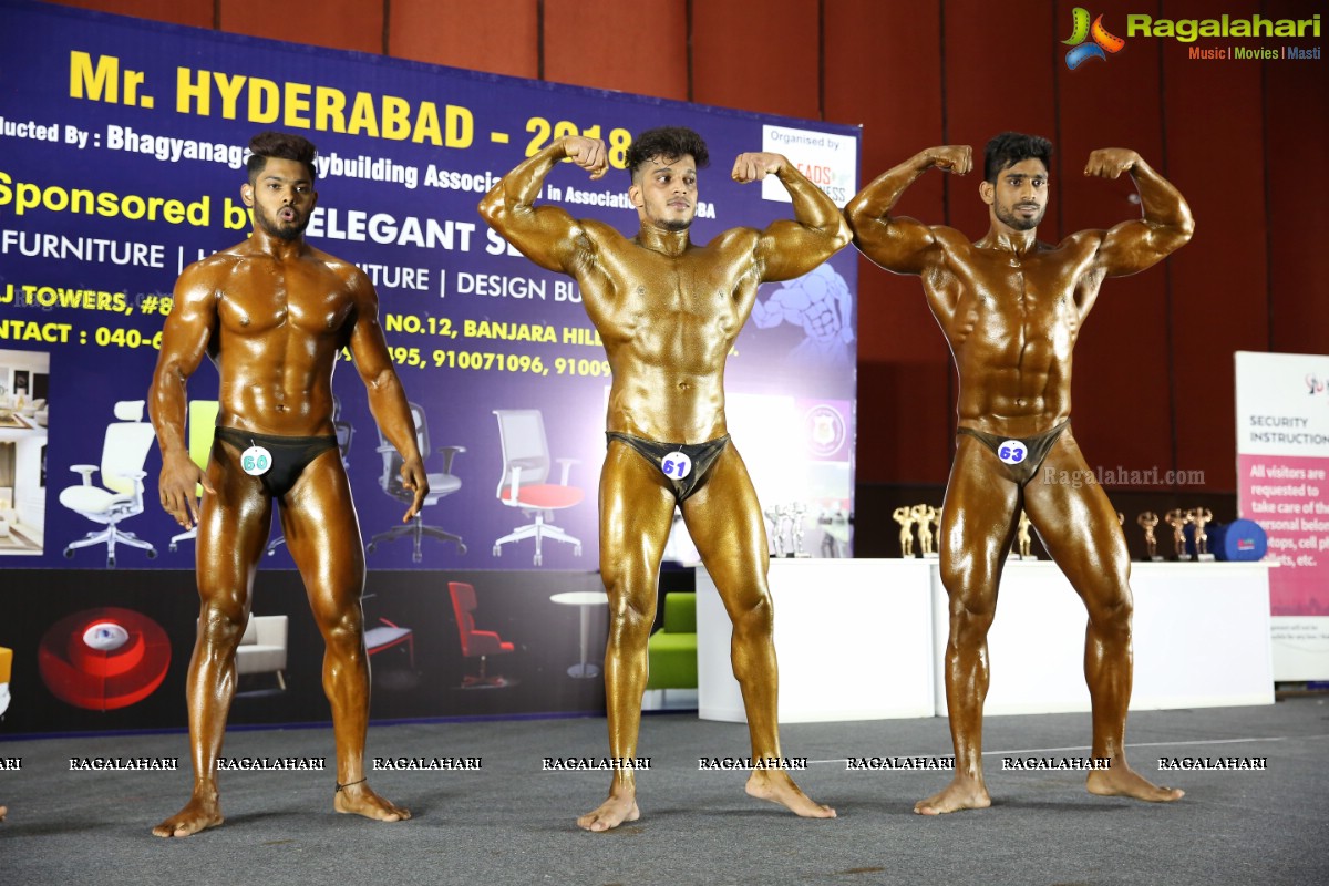 Mr Hyd 2018 Conducted By Bhagyanagar Bodybuilding Association at Hitex