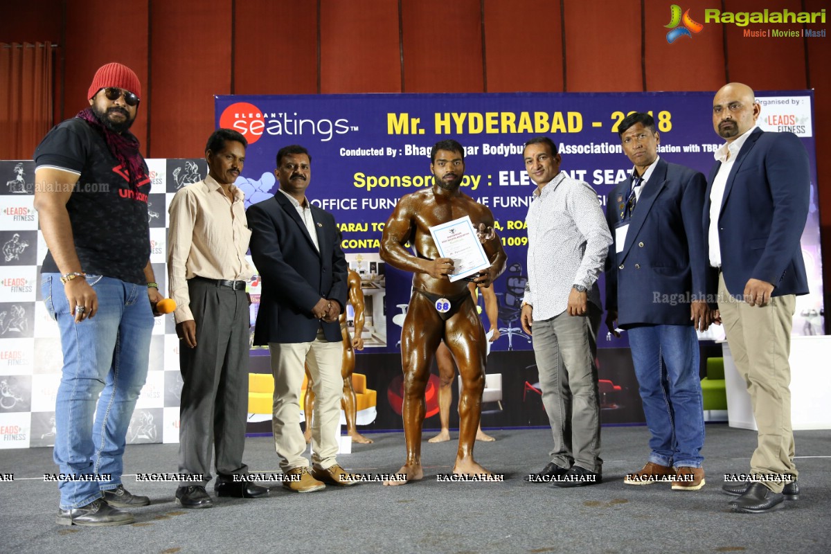 Mr Hyd 2018 Conducted By Bhagyanagar Bodybuilding Association at Hitex