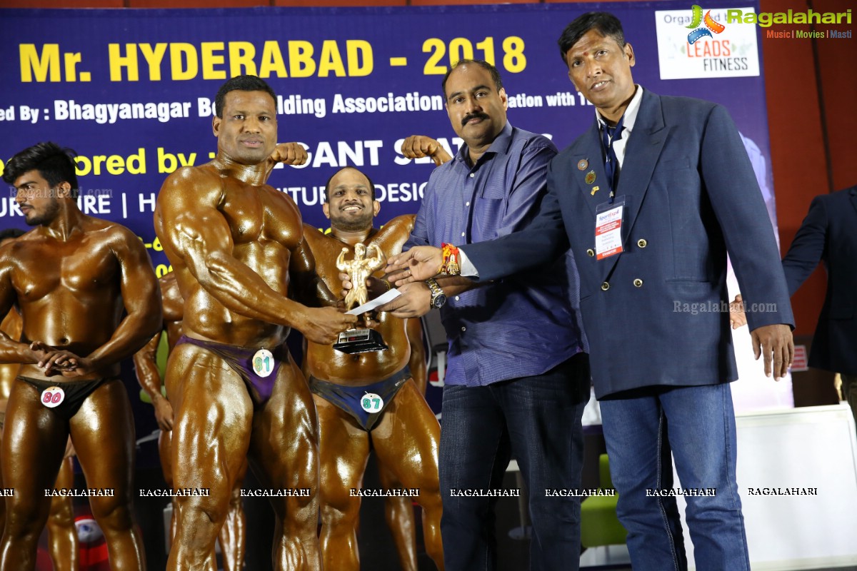 Mr Hyd 2018 Conducted By Bhagyanagar Bodybuilding Association at Hitex