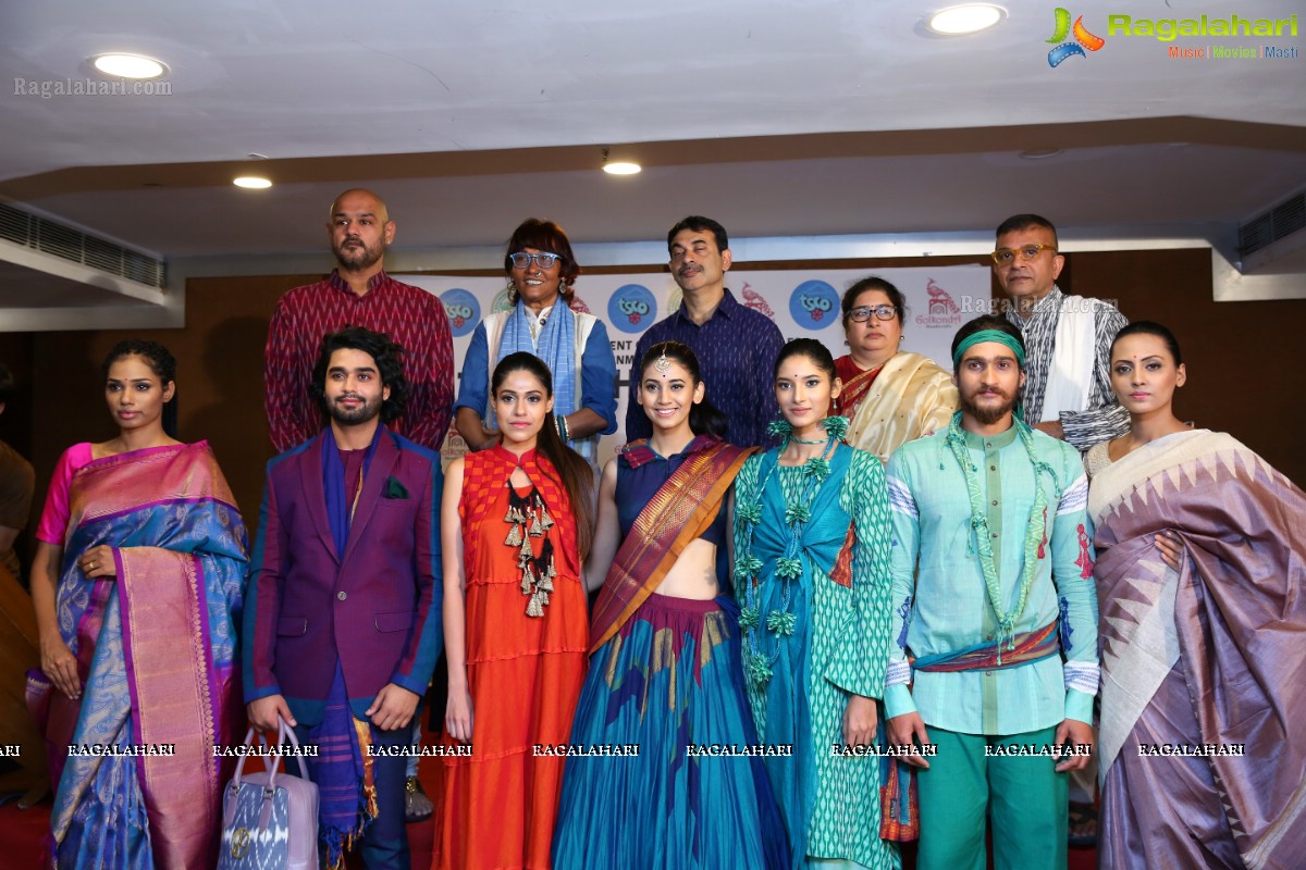 Press Meet & Fashion Show Announcing 'National Handloom Day 2018' at The Plaza Hotel