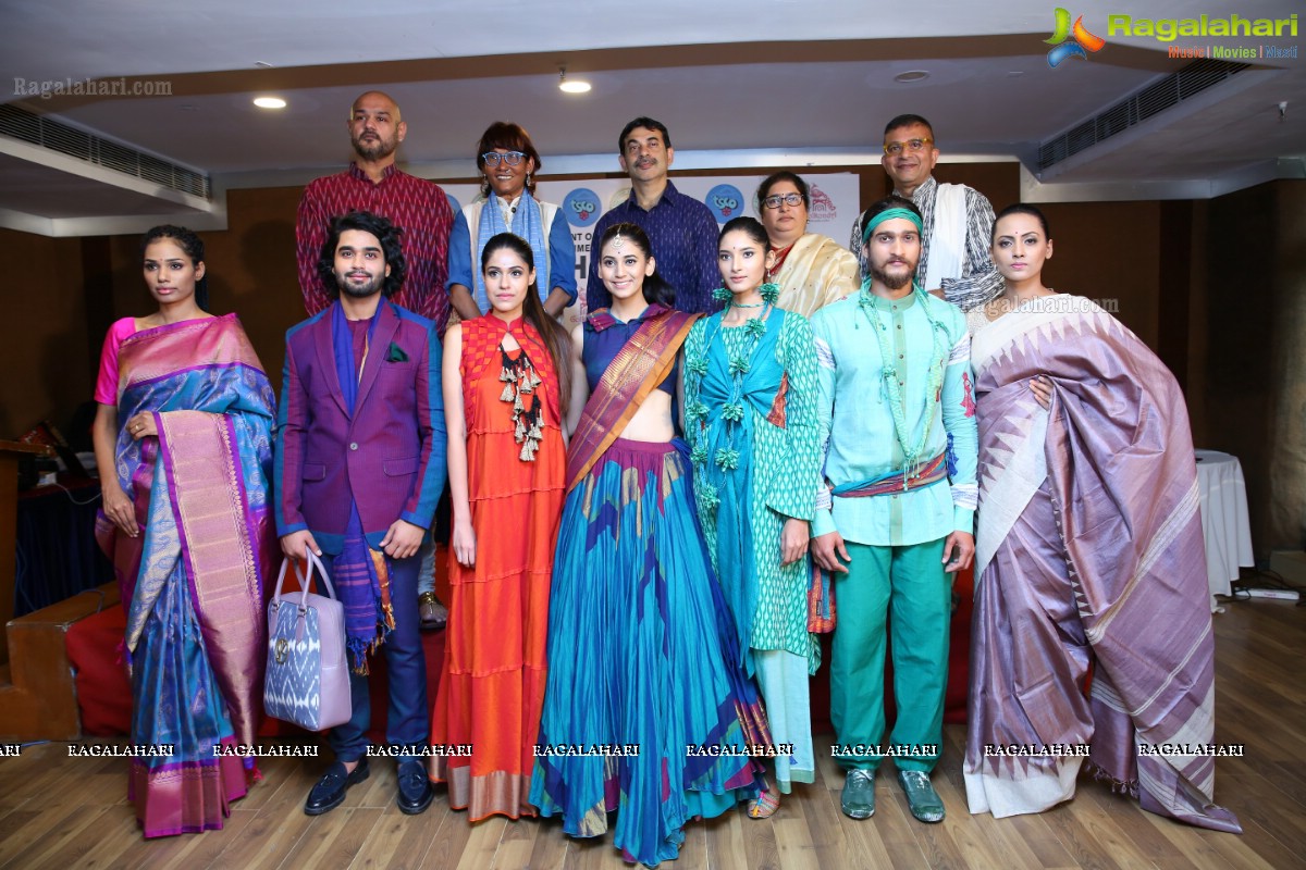 Press Meet & Fashion Show Announcing 'National Handloom Day 2018' at The Plaza Hotel