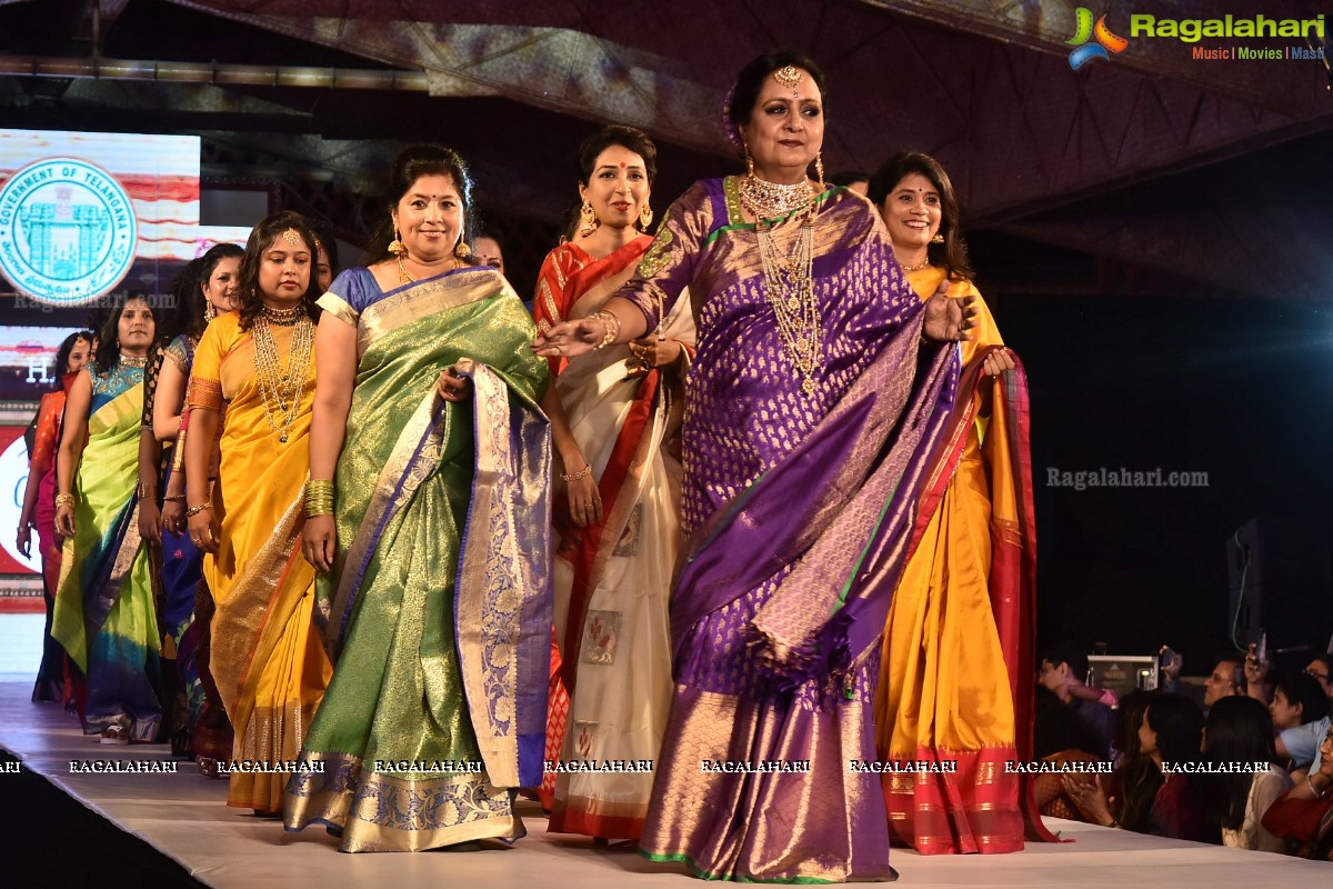 National Handloom Day Celebrations 2018 at Shilparamam