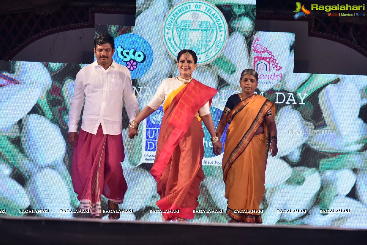 National Handloom Day Celebrations 2018 at Shilparamam