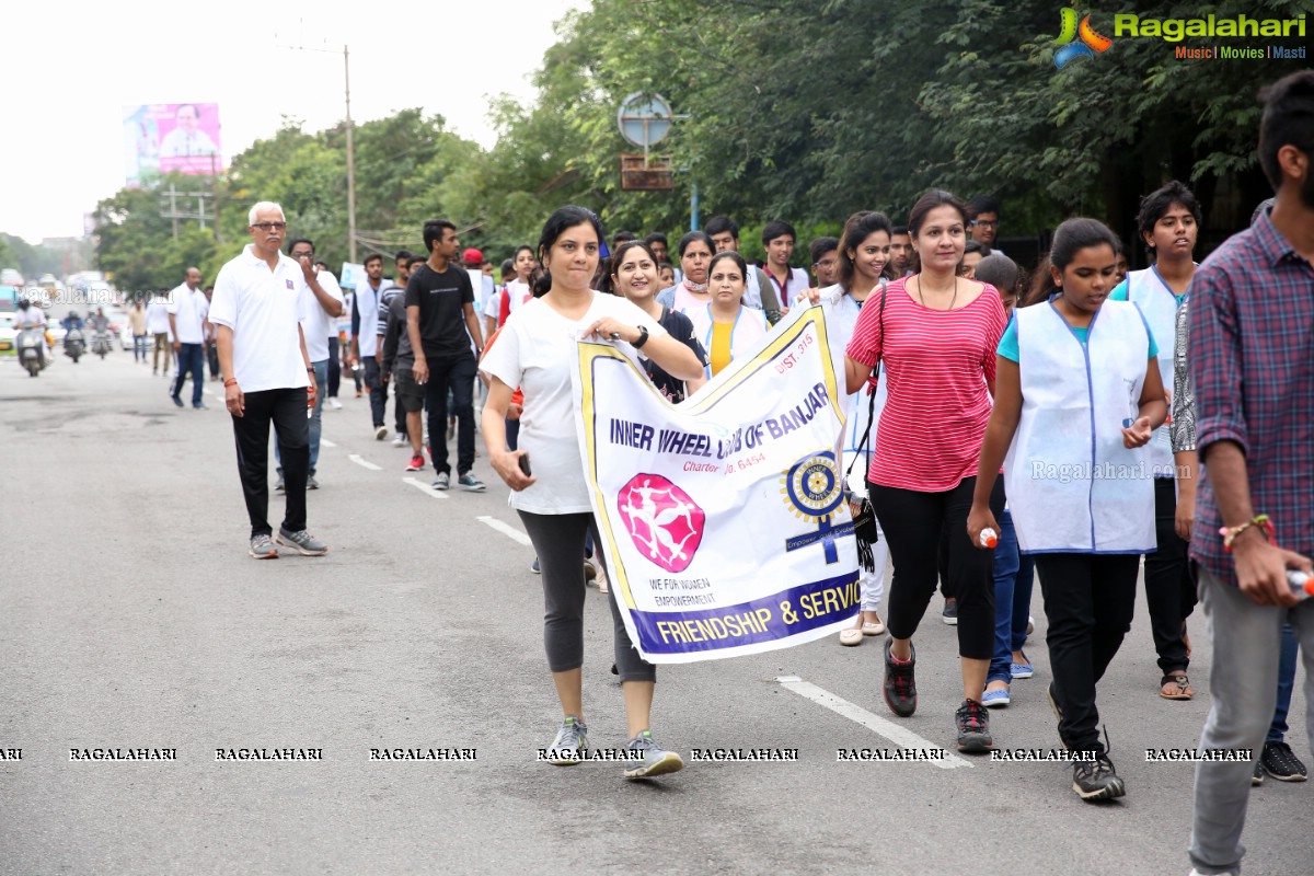 Peace Walk by Rotary International, Dist-3150 at KBR Park