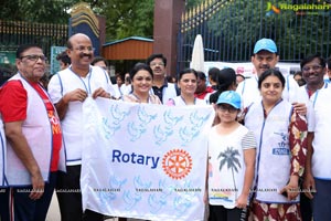 Peace Walk by Rotary International, Dist-3150 at KBR Park