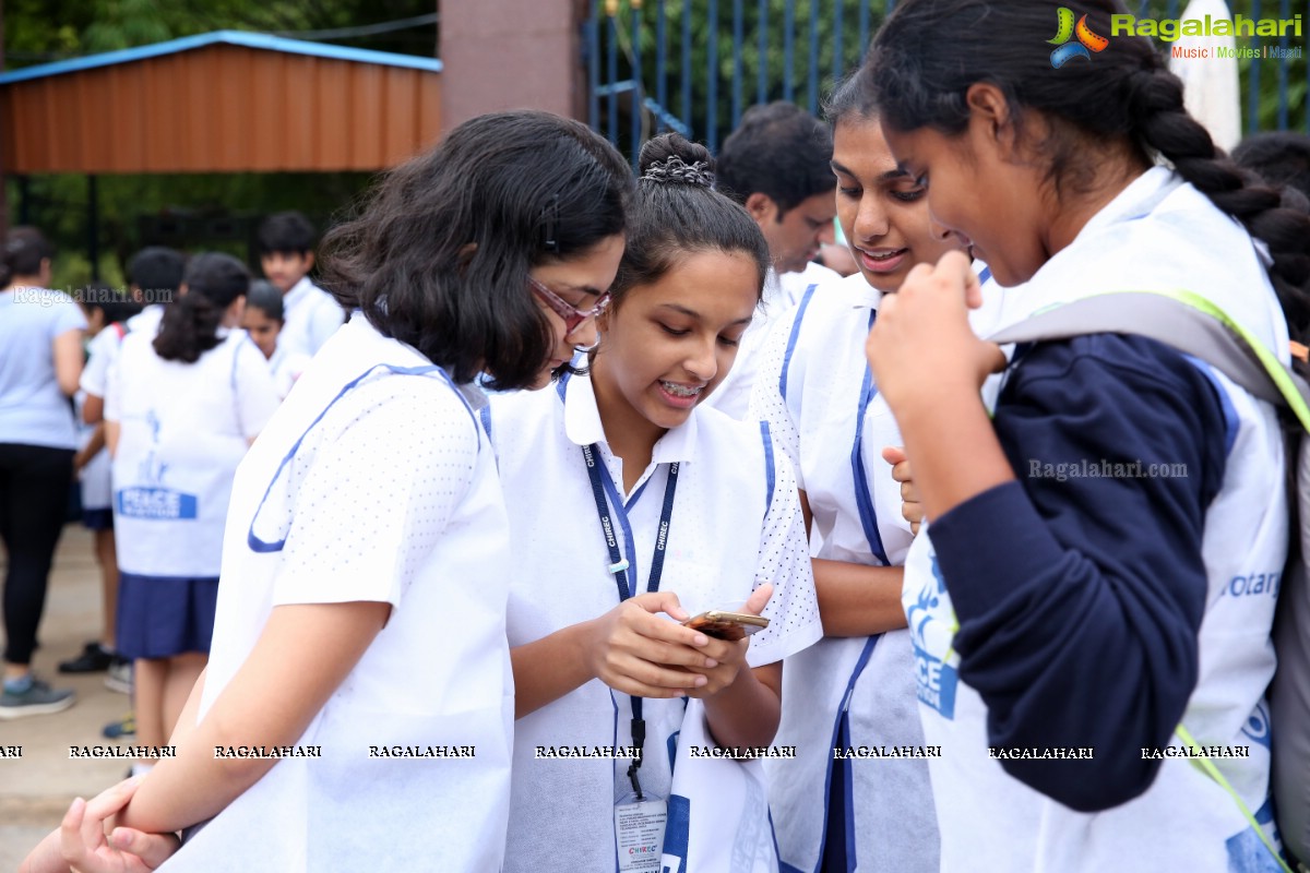 Peace Walk by Rotary International, Dist-3150 at KBR Park