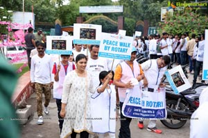 Peace Walk by Rotary International, Dist-3150 at KBR Park