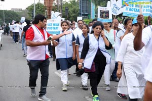 Peace Walk by Rotary International, Dist-3150 at KBR Park