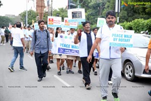 Peace Walk by Rotary International, Dist-3150 at KBR Park