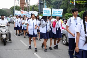 Peace Walk by Rotary International, Dist-3150 at KBR Park