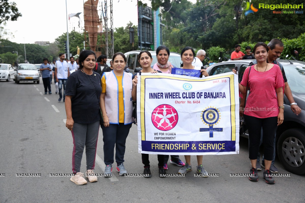 Peace Walk by Rotary International, Dist-3150 at KBR Park