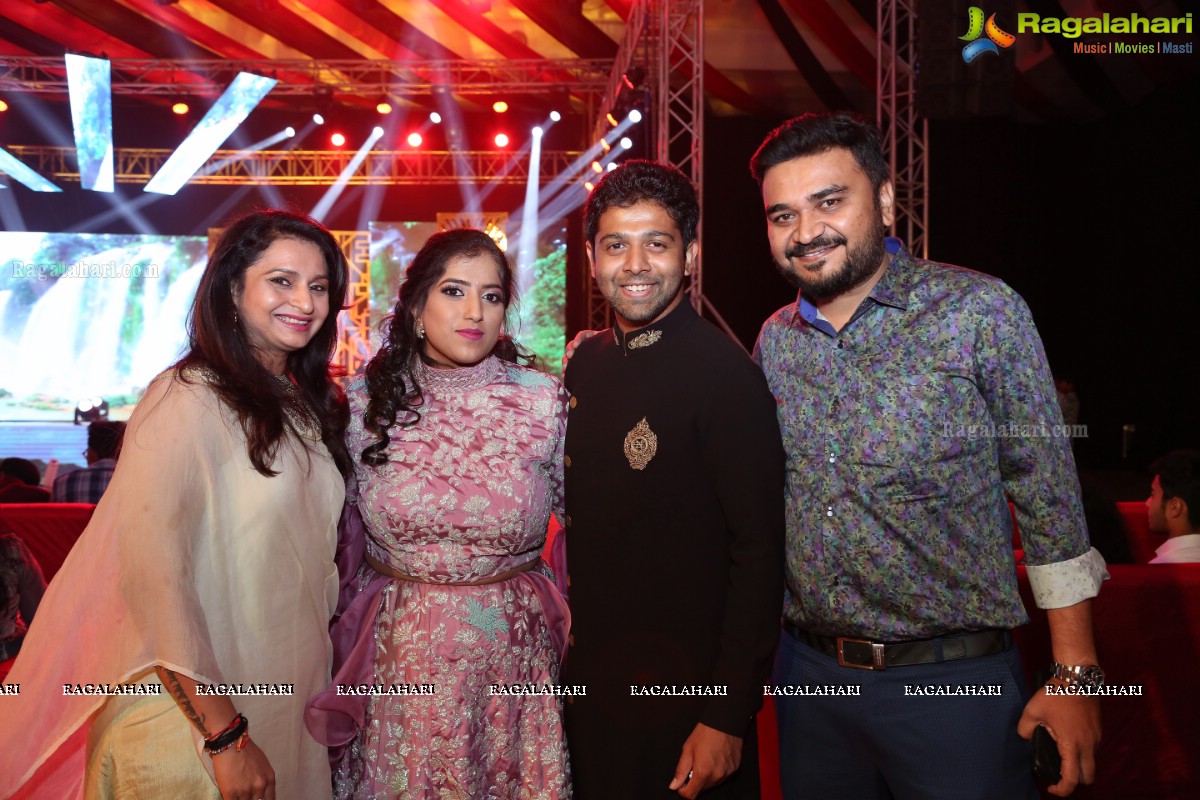 Saipriya & Abhilash’s Sangeeth Night Party at SNC Convention, Attapur