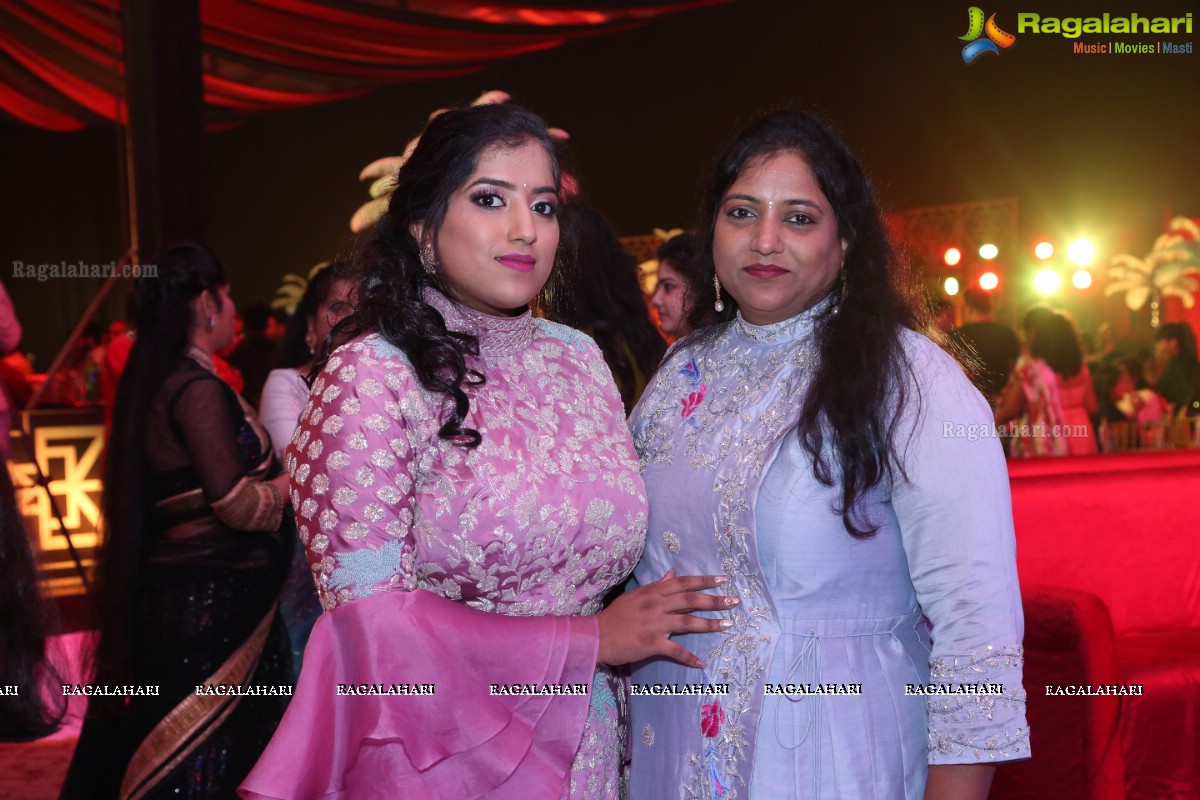 Saipriya & Abhilash’s Sangeeth Night Party at SNC Convention, Attapur