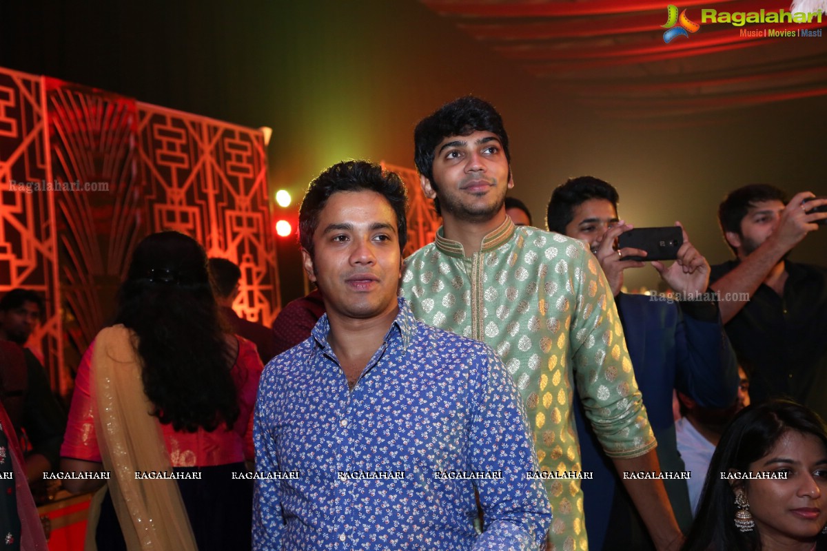 Saipriya & Abhilash’s Sangeeth Night Party at SNC Convention, Attapur