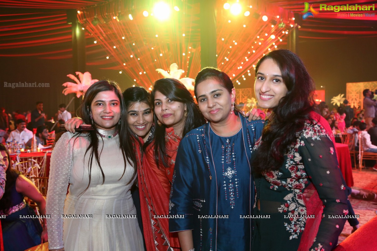 Saipriya & Abhilash’s Sangeeth Night Party at SNC Convention, Attapur